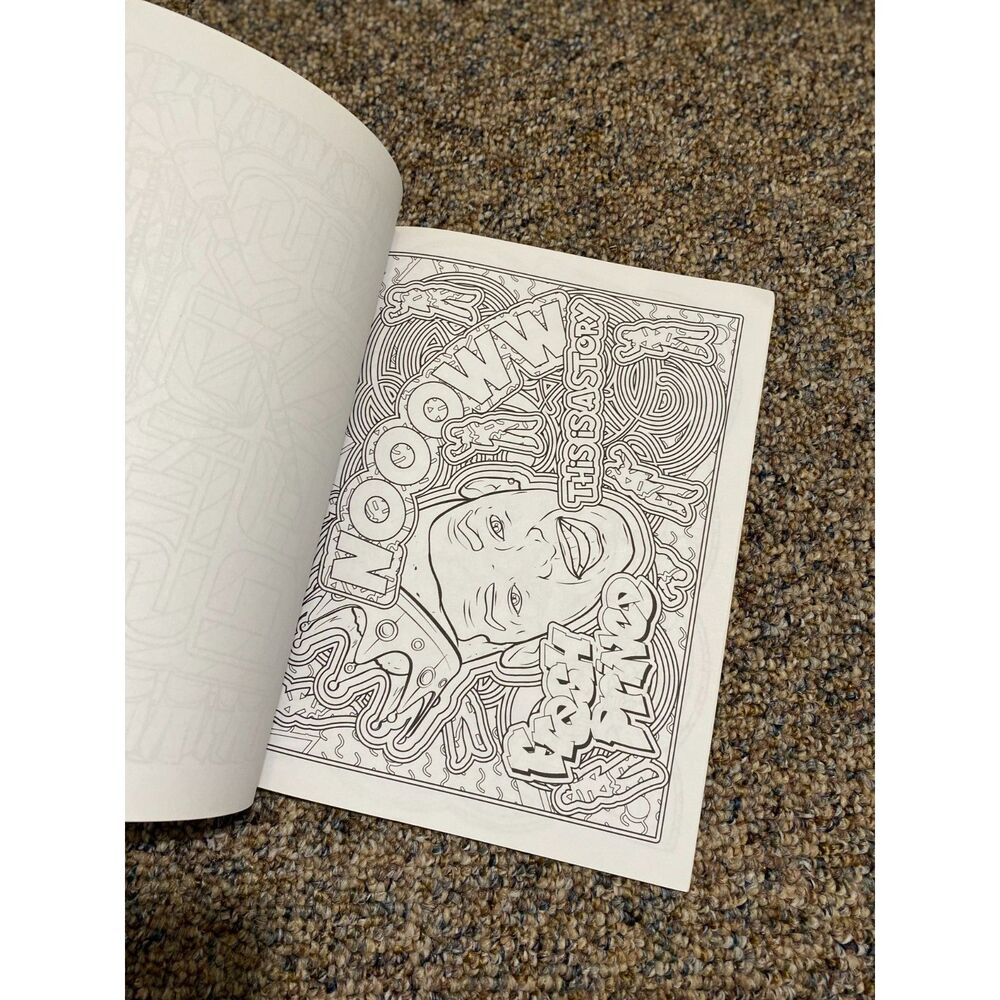 New "Color The 90's" Adult Coloring Book